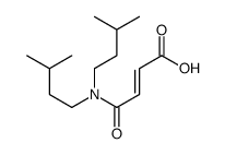 4-[bis(3-methylbutyl)amino]-4-oxobut-2-enoic acid Structure