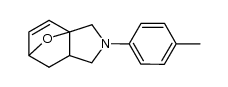 2-p-tolyl-1,2,3,6,7,7a-hexahydro-3a,6-epioxido-isoindole结构式