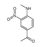 1-[4-(Methylamino)-3-nitrophenyl]ethan-1-one Structure