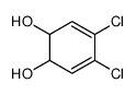 4,5-dichlorocyclohexa-3,5-diene-1,2-diol Structure
