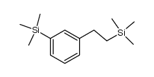 Trimethyl-[3-(2-trimethylsilyl-aethyl)-phenyl]-silan结构式