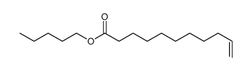 amyl undecylenate结构式