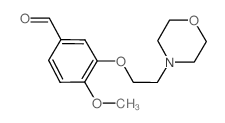 4-Methoxy-3-(2-morpholin-4-ylethoxy)benzaldehyde picture