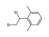 1-(2,6-dimethylphenyl)-1,2-dibromoethane Structure