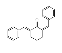 2,6-Dibenzylidene-4-methylcyclohexanone结构式