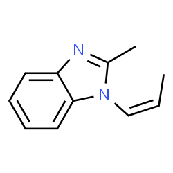 1H-Benzimidazole,2-methyl-1-(1-propenyl)-,(Z)-(9CI)结构式