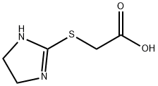 2-((4,5-二氢-1H-咪唑-2-基)硫代)乙酸结构式