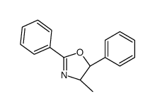 (4S,5R)-4-methyl-2,5-diphenyl-4,5-dihydro-1,3-oxazole Structure