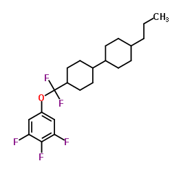 5-[Difluoro[(trans,trans)-4'-propyl[1,1'-bicyclohexyl]-4-yl]methoxy]-1,2,3-trifluorobenzene picture