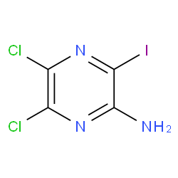 5,6-Dichloro-3-iodopyrazin-2-amine picture