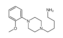 4-4-(2-甲氧基-苯基)-哌嗪-1-基-丁基胺结构式