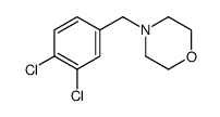 4-[(3,4-Dichlorophenyl)methyl]morpholine Structure