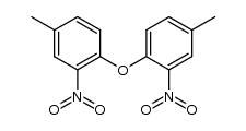 bis-(4-methyl-2-nitro-phenyl)-ether Structure