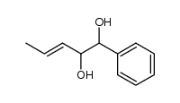 1-phenyl-pent-3-ene-1,2-diol Structure