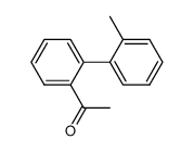 1-(2'-Methylbiphenyl-2-yl)ethanone Structure