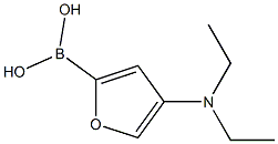4-(Diethylamino)furan-2-boronic acid结构式