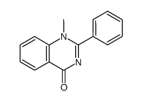 1-Methyl-2-phenylquinazolin-4(1H)-one结构式