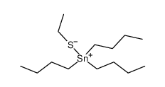 ethyl tributyltin sulfide Structure