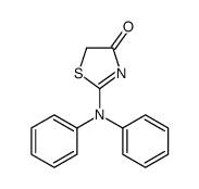 2-(Diphenylamino)thiazol-4(5H)-one structure