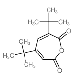 2,7-Oxepindione,3,5-bis(1,1-dimethylethyl)-结构式