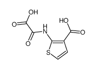 2-(oxaloamino)thiophene-3-carboxylic acid结构式