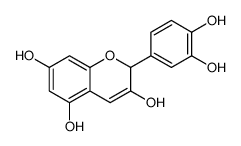 2-(3,4-dihydroxyphenyl)-2H-chromene-3,5,7-triol结构式