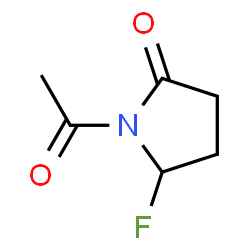 2-Pyrrolidinone, 1-acetyl-5-fluoro- (9CI) Structure