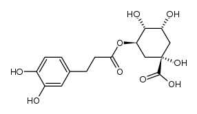 reduced chlorogenic acid结构式
