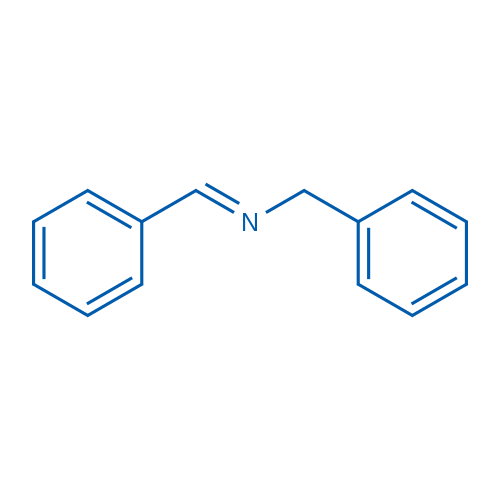 (E)-N-Benzylidene-1-phenylmethanamine Structure