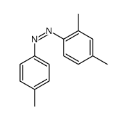 (2,4-dimethylphenyl)-(4-methylphenyl)diazene Structure