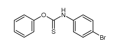 o-phenyl (4-bromophenyl)carbamothioate Structure