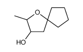 2-methyl-1-oxaspiro[4.4]nonan-3-ol结构式