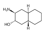 2α-Amino-3β-hydroxy-trans-decalin Structure