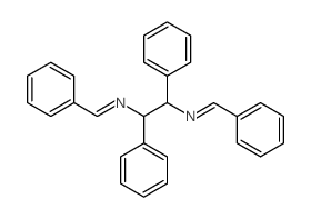 1,2-Ethanediamine,1,2-diphenyl-N,N'-bis(phenylmethylene)- (9CI) structure