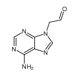 (6-amino-purin-9-yl)-acetaldehyde结构式