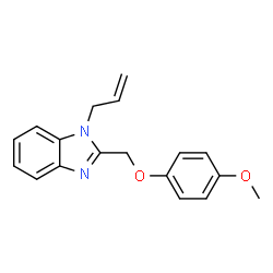 1-allyl-2-((4-methoxyphenoxy)methyl)-1H-benzo[d]imidazole picture