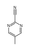 5-methylpyrimidine-2-carbonitrile Structure