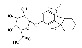 O-Desmethyl Tramadol β-D-Glucuronide结构式