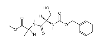 Z-Ser-Ala-OMe Structure