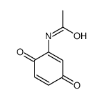 N-(3,6-dioxocyclohexa-1,4-dien-1-yl)acetamide Structure