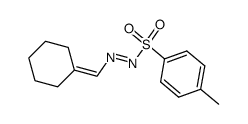 [(Tosylazo)methylene]cyclohexane Structure