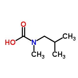 Isobutyl(methyl)carbamic acid结构式