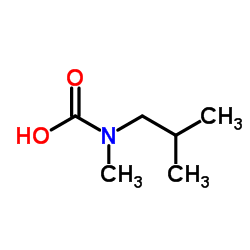 Isobutyl(methyl)carbamic acid Structure