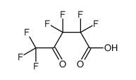 2,2,3,3,5,5,5-heptafluoro-4-oxopentanoic acid Structure