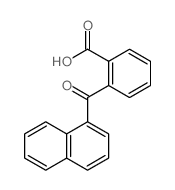 2-(1-Naphthoyl)benzoic acid structure