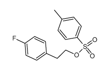 toluene-4-sulfonic Acid 2-(4-Fluorophenyl)ethyl Ester Structure