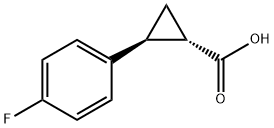 (1S,2S)-2-(4-氟苯基)-环丙烷甲酸图片