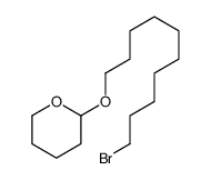2-[(10-bromodecyl)oxy]tetrahydro-2H-pyran结构式