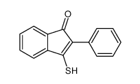 1-oxo-2-phenyl-3-indenethiol结构式