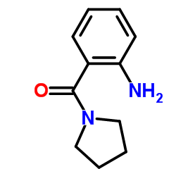 1-(2-aminobenzoyl)pyrrolidine Structure